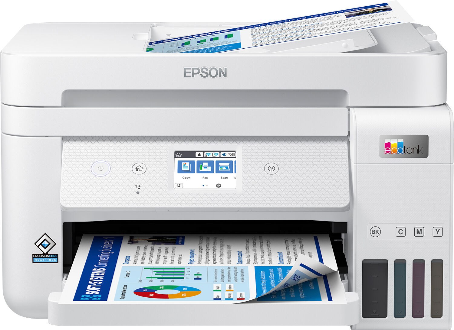 Multifunktionsdrucker Tintenstrahler Epson EcoTank ET-4856 Farbe Behälter