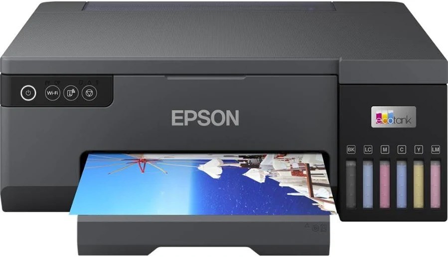 Fotodrucker Epson EcoTank L8050 Tintenstrahldrucker 6 Farben A4 WiFi